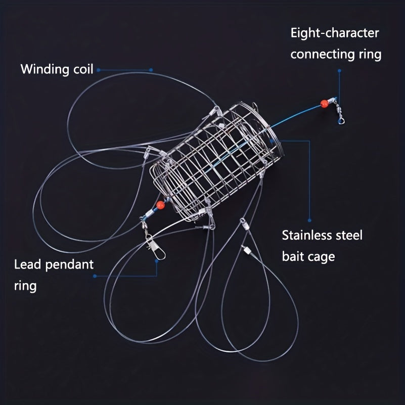 Reusable Crab Hook Trap for Easy Lobster and Crab Catching