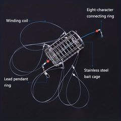 Reusable Crab Hook Trap for Easy Lobster and Crab Catching