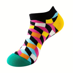 5 Pairs Men's Thin Breathable Low Cut Socks