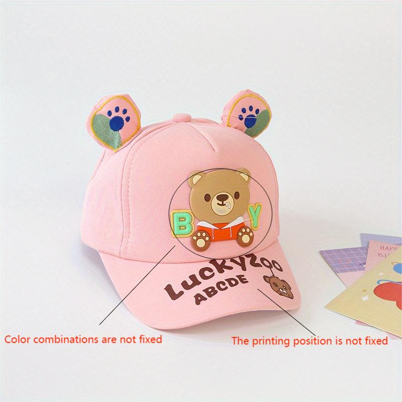 Children's Bear Sunshade Baseball Cap 20-47inch