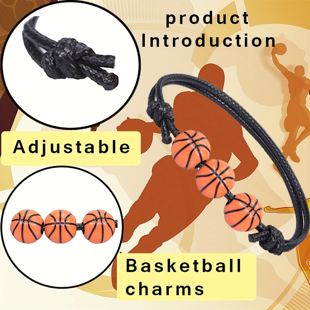 Women's Sports Charm Bracelets - Adjustable Bracelets for Birthday Party
