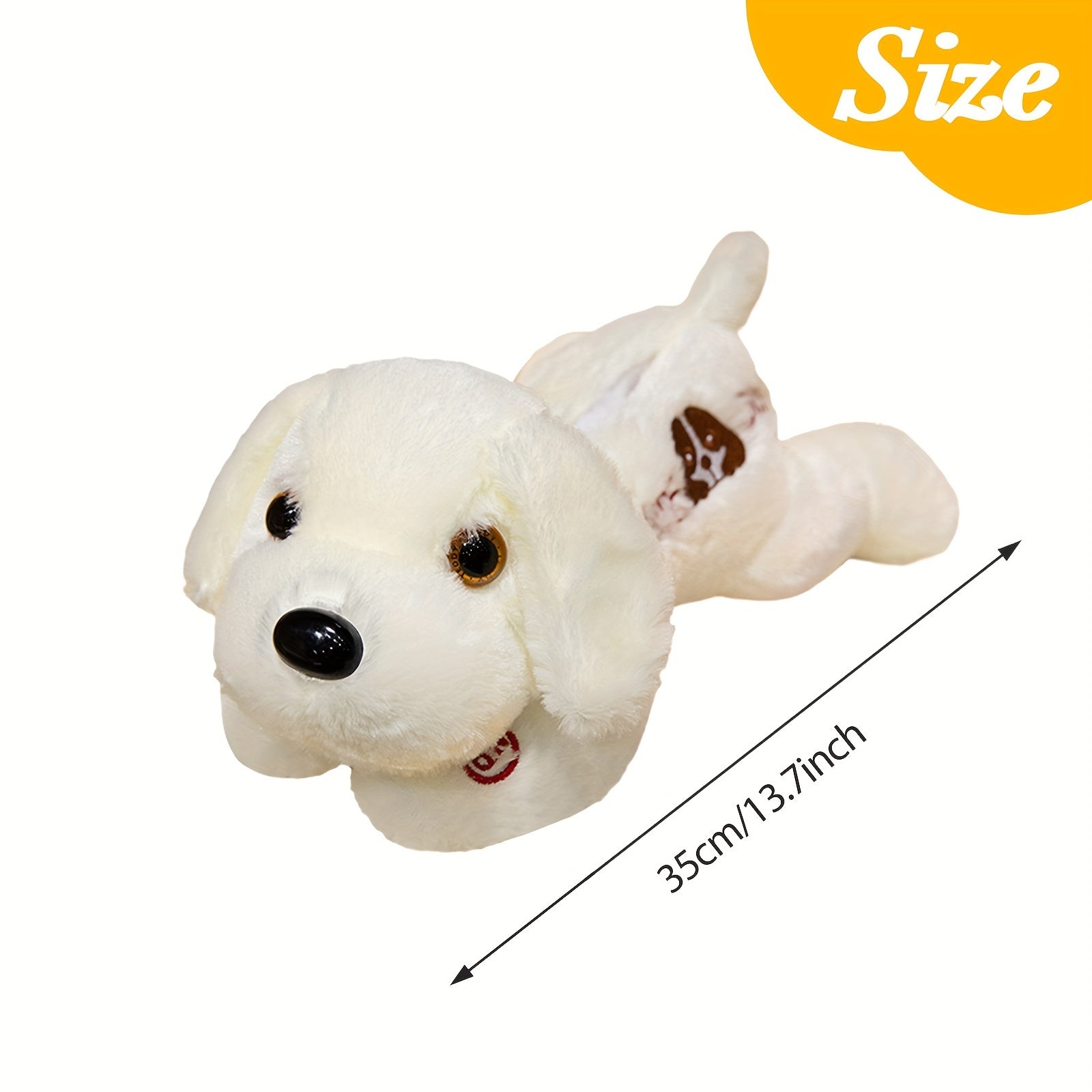 Soft Illuminated Dog Stuffed Animals in 4 Colors Night Light for Kids & Adults