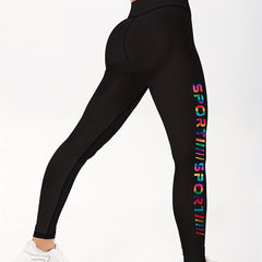 Sports Leggings High Stretch Yoga Fitness Tight Pants Women's Activewear
