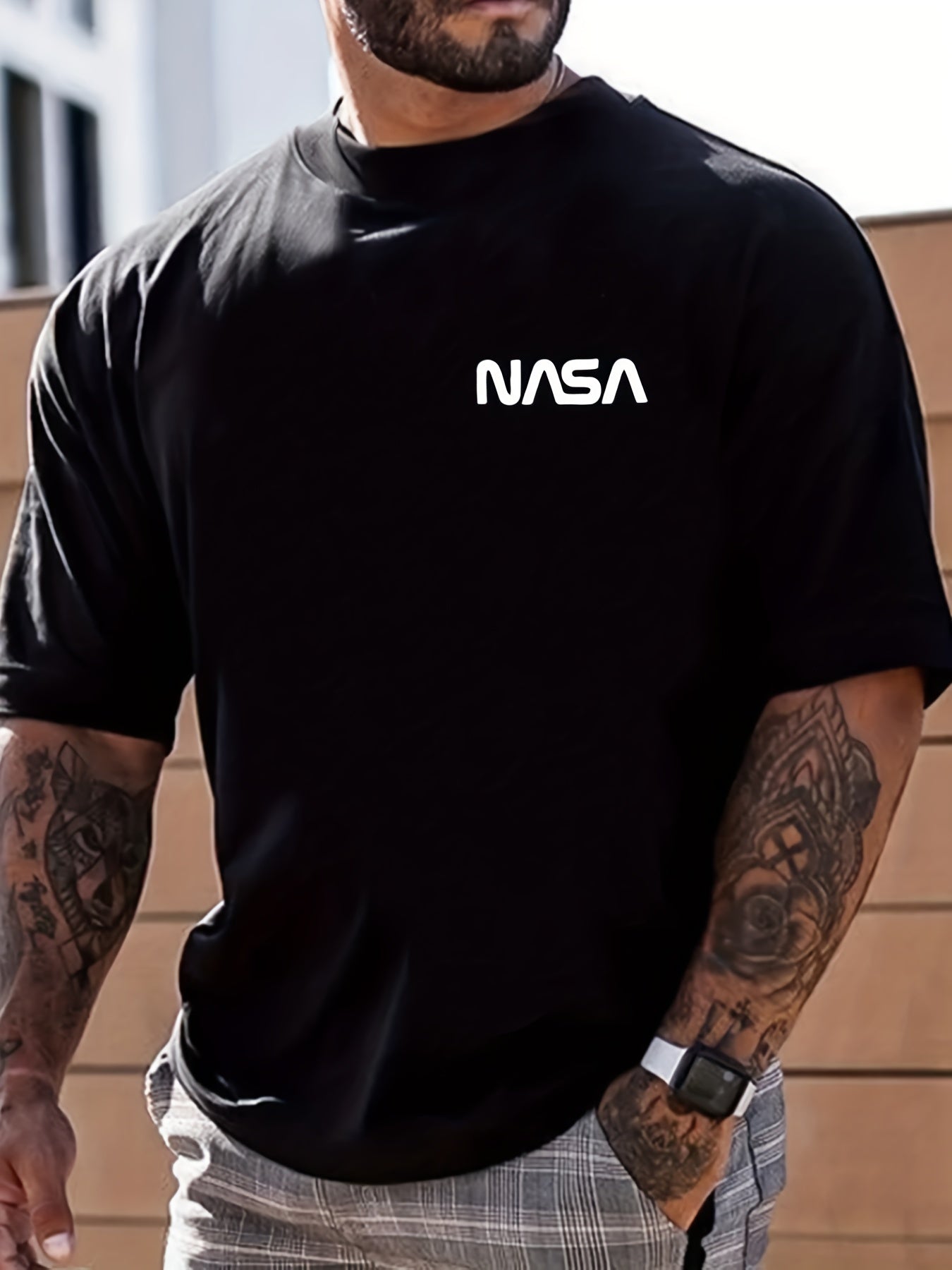 Men's Graphic Crew Neck T shirt Casual Comfy Tees For Summer
