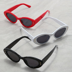 3 Pairs Men's Small Frame Sunglasses UV400 for Sports