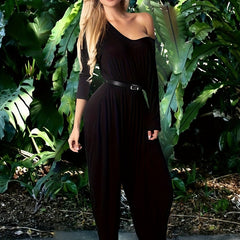 Casual Loose Cut Out Jumpsuit for Women