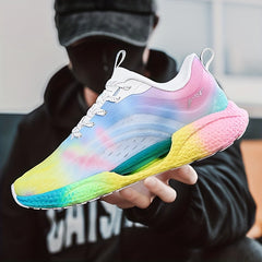 Stylish Men's Shock Absorbing Sneakers for Comfortable Walking & Running