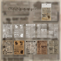 30 Sheets Vintage Letter Collage DIY Paper Pack