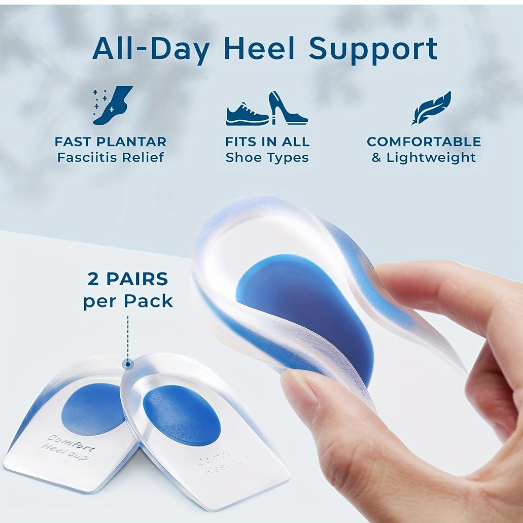 Self-adhesive Heel Pads Sports Shock Absorbing Insole U-shaped Heel Pad