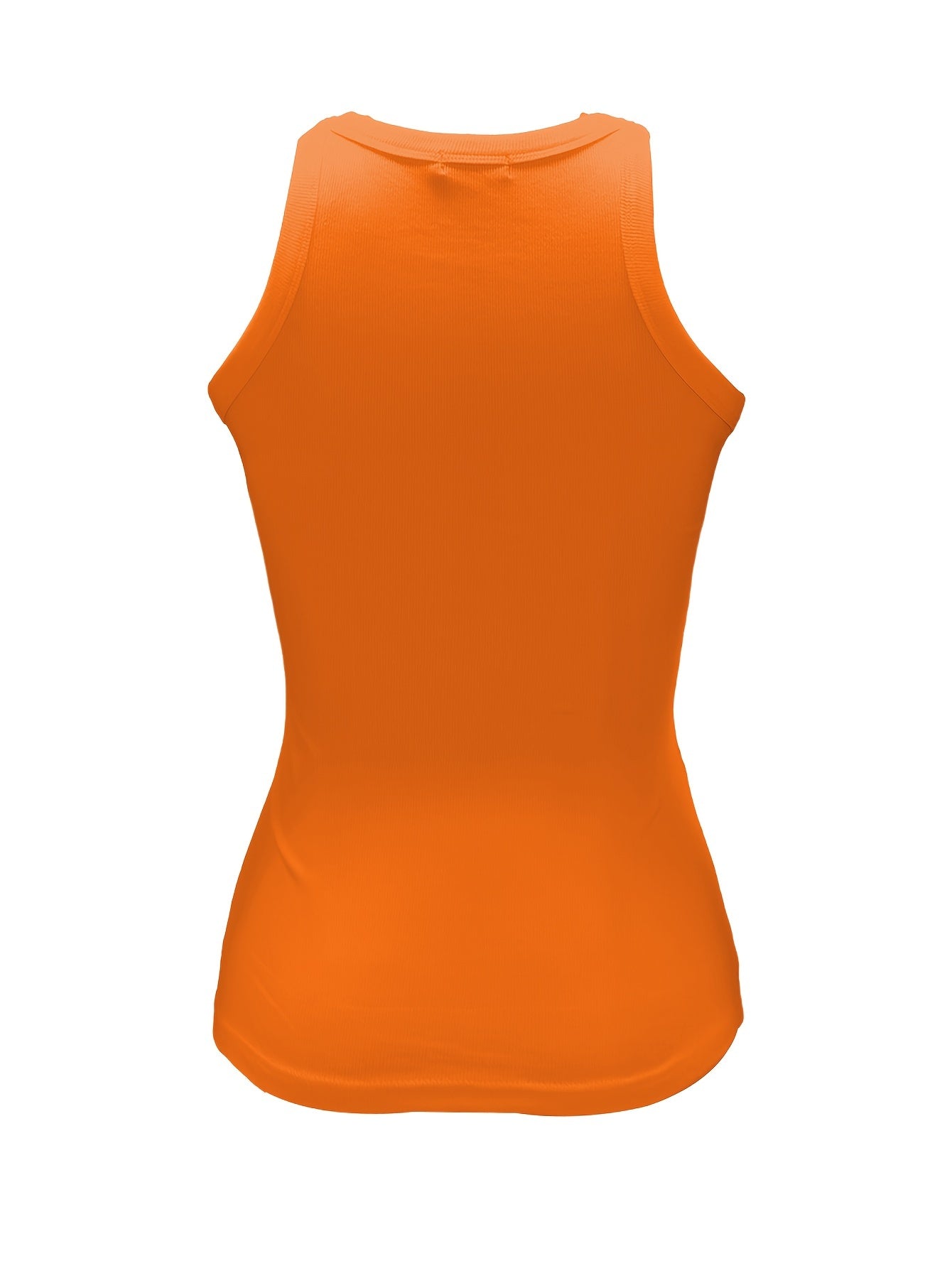 Lips & Letter Print Tank Top Sleeveless Summer Top