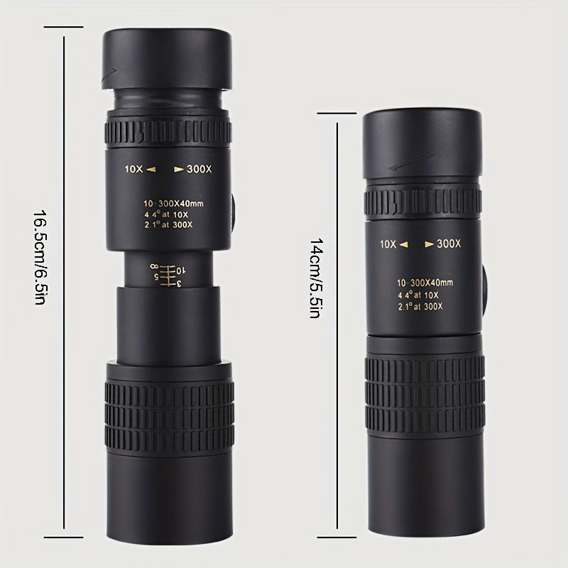 BAK4 Prism Monocular Telescope Smartphone Holder Tripod Adults Bird Watching