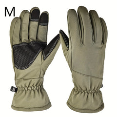 Waterproof Camo Sports Gloves Touch Screen Ski Winter Outdoors Men's Gloves