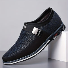 Men's Comfy Slip On Loafers Non-Slip Shoes