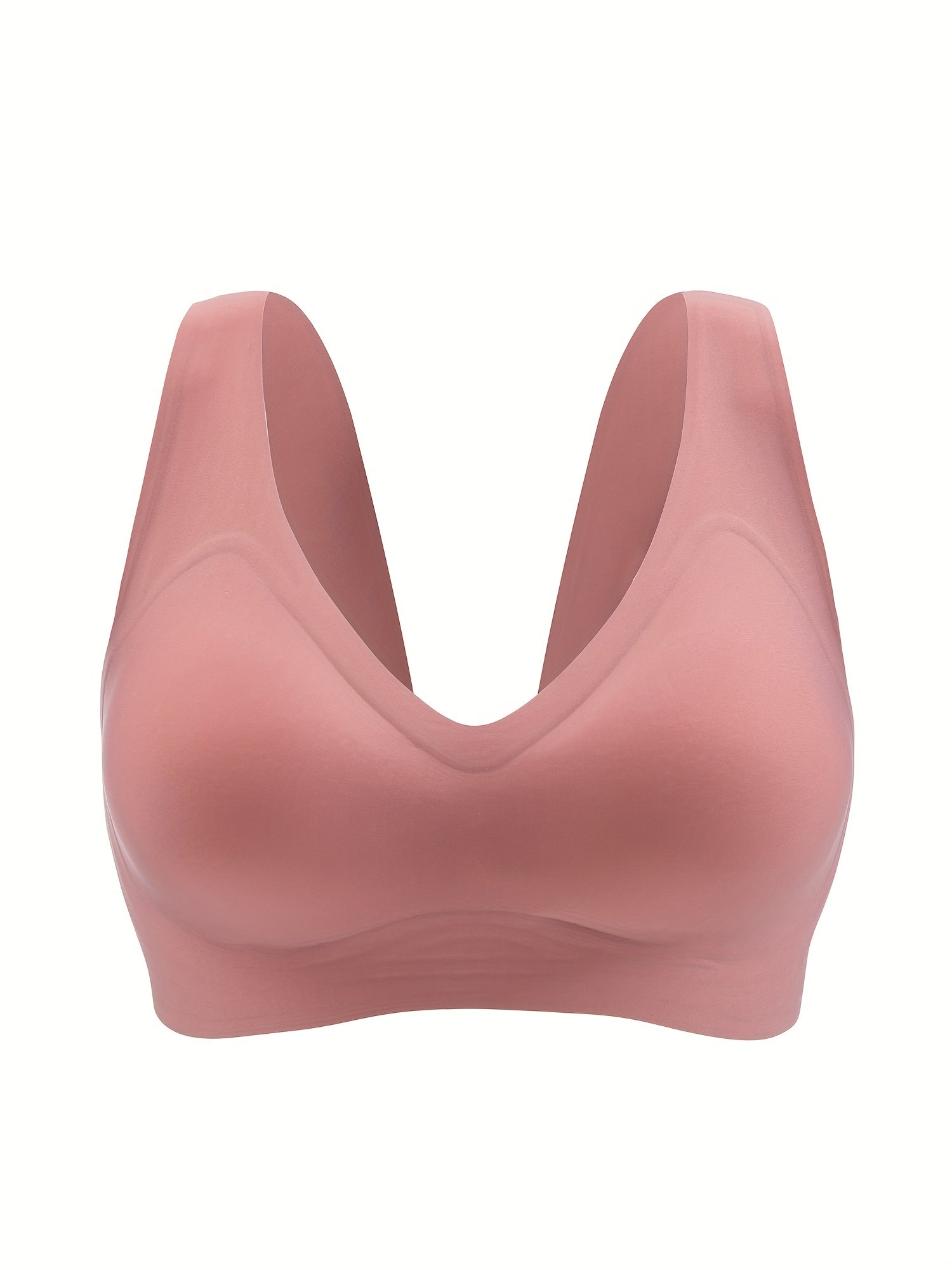 4 Pack Plus Size Bra Set Seamless Lightweight Comfort Daily Bra