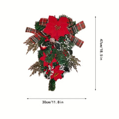 Christmas Flower Hanging Decoration For Wall And Door