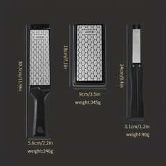 Portable Double Sided Knife Sharpener for Kitchen