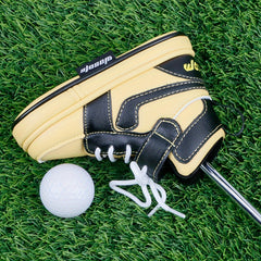 Golf Putter Headcover Shoe Shape Creative Design PU Club Cover