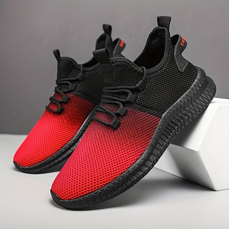 Men's Knitted Casual Shoes for Traveling Jogging