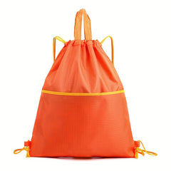 Double layer Sports Fitness Bag with Zipper Pocket