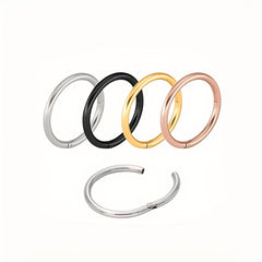 316 Stainless Steel Open Earrings Nose Lip Ring