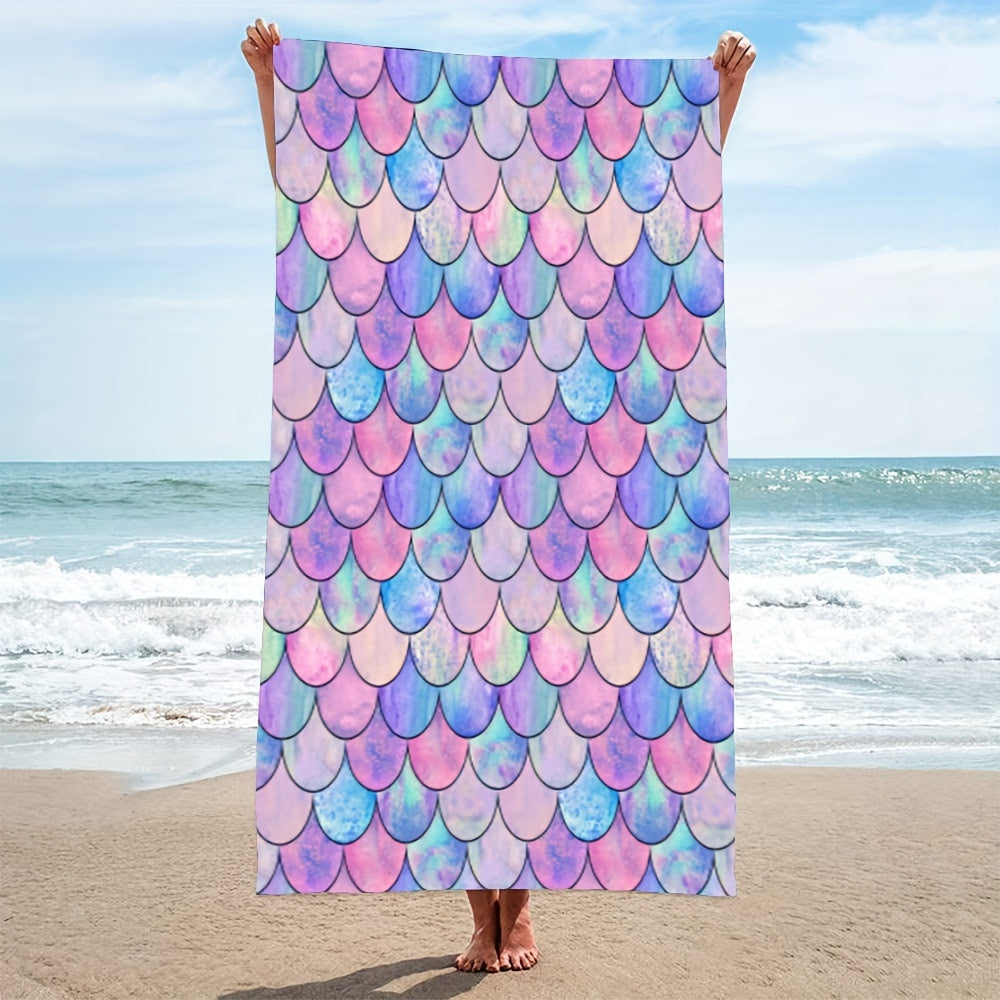 Microfiber Beach Towel Quick Drying Soft Absorbent Sandproof Lightweight