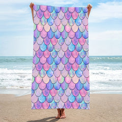 Microfiber Beach Towel Quick Drying Soft Absorbent Sandproof Lightweight