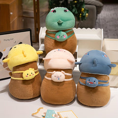 Capybara Plush Toy Soft Stuffed Animal Anime Style Gift