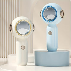 Turbine Handheld Small Fan Mini Fan USB Charging 3 Speed Desktop Small Fan