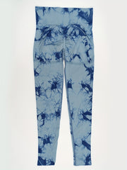 Tie Dye Seamless Yoga Pants High Stretch Leggings