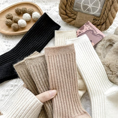 6 Pairs Comfy & Breathable All Match Women's Socks Stockings