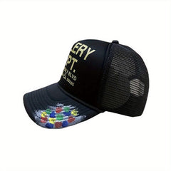 Graffiti Trucker Hat - Hand Drawn Hip Hop Cap