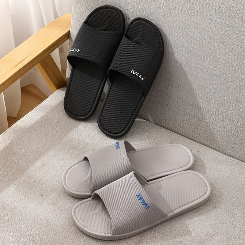 Men's Lightweight Open Toe Slides Slippers