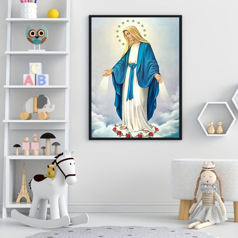 1pc Priest Pattern Canvas Painting Poster Religious Decor