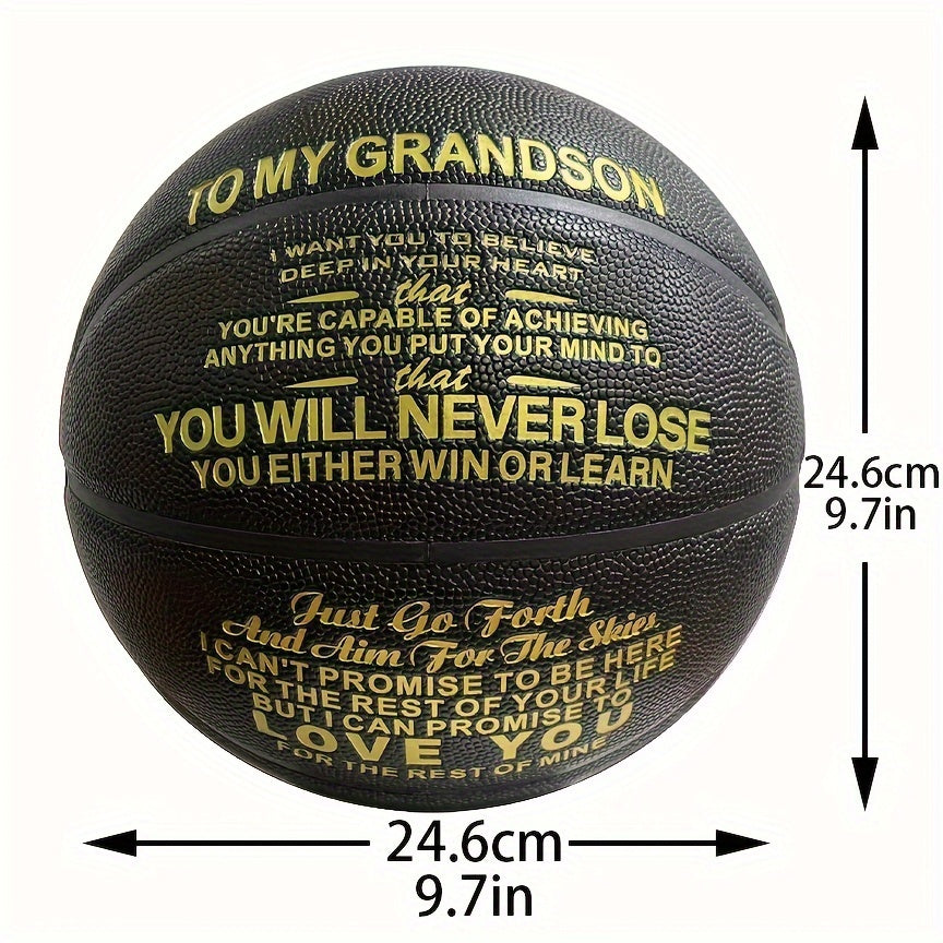 Creative Slogan Basketball Gift