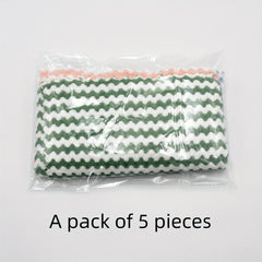 9.84in Quick-dry Towel Dual-use Dishwashing Cloth