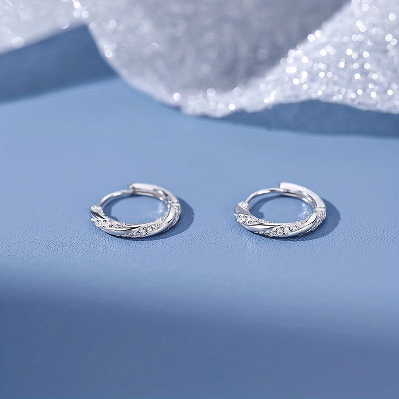 S999 Round Earrings Decorative Accessories Holiday Gift For Girls