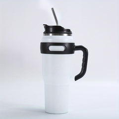 40OZ Stainless Steel Car Cup Portable Handle Ice Cream Cup