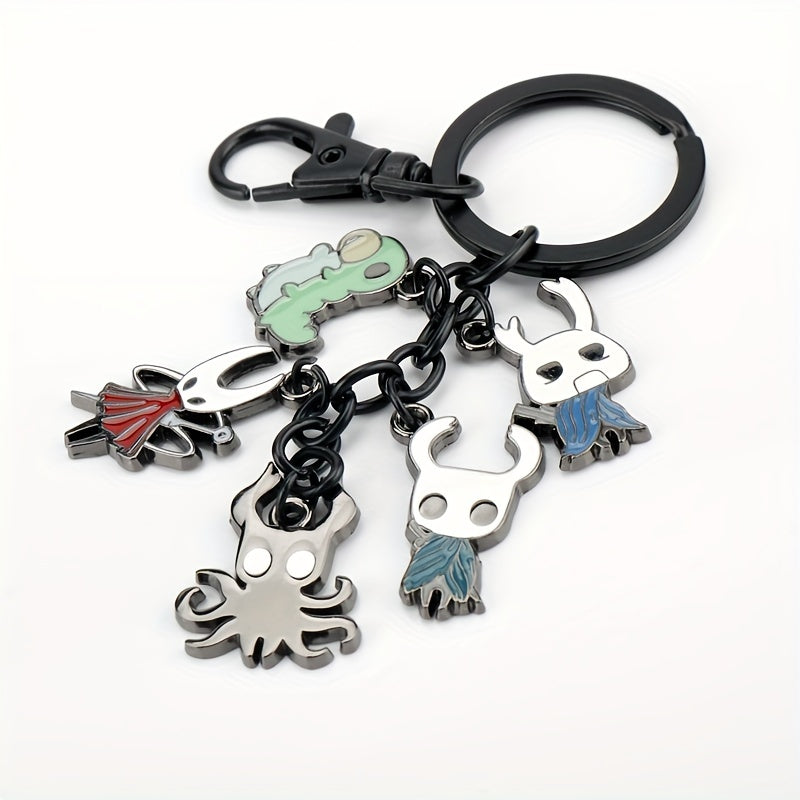 Hollow Knight Alloy Doll Keychain Bag Car Pendant