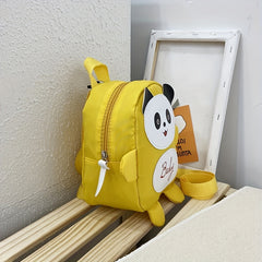Kids Panda Backpack with Anti-lost Rope Snack Bag Waterproof Lightweight