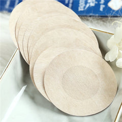 5 Pairs Chest Round Shape Reusable Adhesive Bra Breast Patch