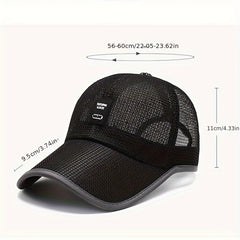 Mesh Baseball Cap Sunshade Cap Breathable Outdoor Sports Hat