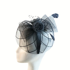 Women's Vintage Style Fascinator Hat Feathered Headwear