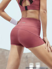 High Waist Yoga Shorts Quick Dry Activewear for Running