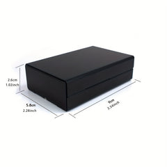 Portable Aluminum Cigarette Case for Men, Holds 20 Pack, Slide Cover Design