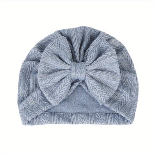 Soft & Comfy Bowknot Cap for Baby Bath Time