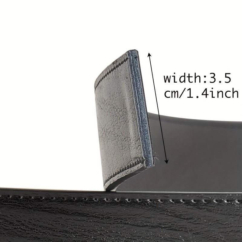 Wildly Men's Leather Belt High end Business