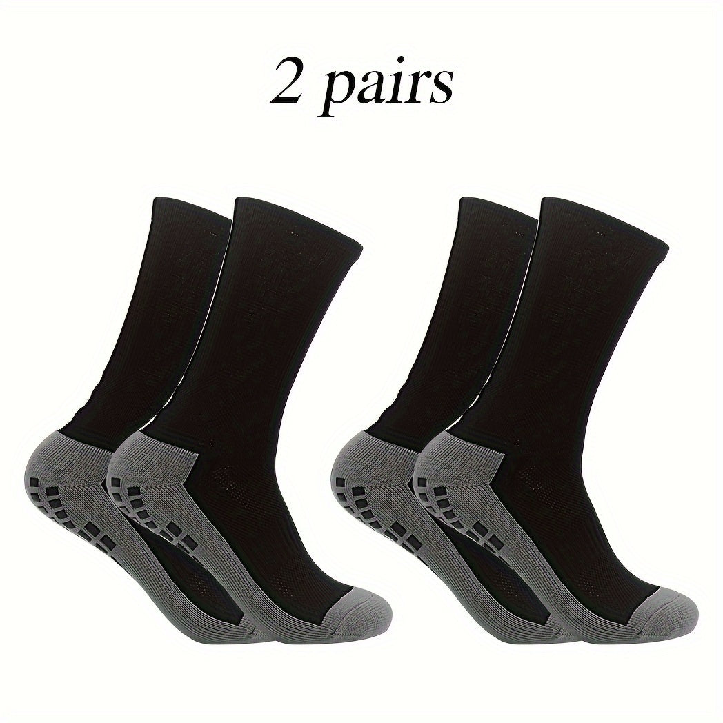 Non slip Football Socks Sweat absorbing Soccer Crew Socks