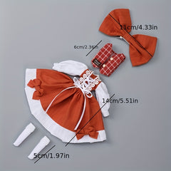 Changeable Skirt Suit for Doll Clothes - Birthday Gift