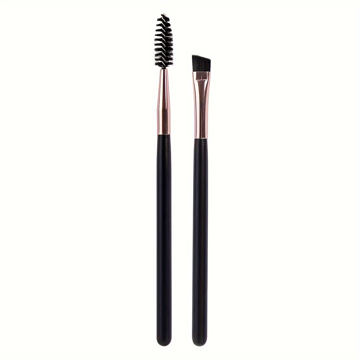 2pcs Eyelash Comb Spoolie Brush Set Lash Extension Brushes Mascara Applicator