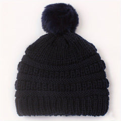 Newborn Infant Pom Knit Beanie Hat 0-2 Year